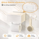 Toilettenpapierhalter aus Bambus YB017 4 - BambooTidy