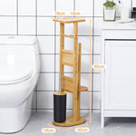 Stand WC-Garnitur aus Bambus YB025 3 - BambooTidy