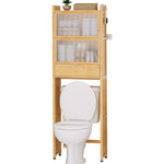 Bambus Toilettenschrank mit Tür und Schubladen CL011 CL011 - UZ055 8 - BambooTidy