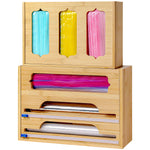 Bambus Ziplock-Beutel Organizer mit Schneider UB058 5 - BambooTidy